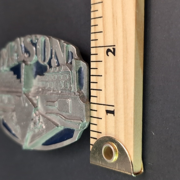 1988 Mason Siskiyou Buckle Co.Fine Pewter Men's Belt Buckle. - Picture 10 of 10